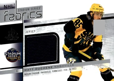 Matt Duchene - 2022-23 Upper Deck SP Game Used Stadium Series Fabrics #STS-13 - Image 1 of 2
