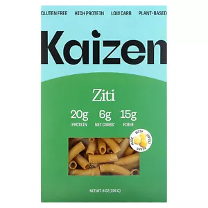 Ziti, Gluten Free, High Protein, Low Carb, Plant-Based, 8 oz (226 g) - Picture 1 of 2