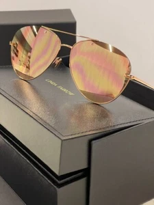 Linda Farrow Rose Gold Aviator Sunglasses Brand New Never Worn - Picture 1 of 6