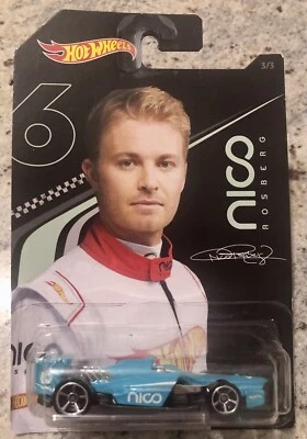 Hot Wheels WINNING FORMULA Nico Rosberg 1:64 - Immagine 1 di 2