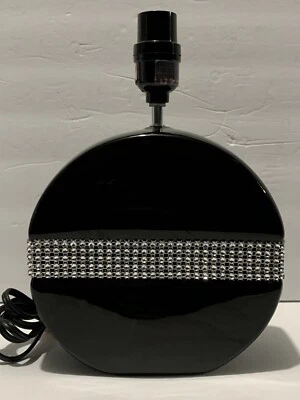Hobby Lobby Black Bling Tall Table Lamp. No Lamp Shade. - Image 1 of 4