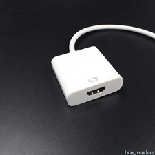 Mini Display Port Thunderbolt DP To HDMI Adapter Cable Mac Macbook Lightweight M