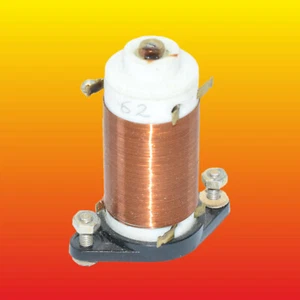 53 TURNS 60 to 69 µH LOT OF 1 INDUCTANCE COIL COPPER WIRE CERAMIC BODY - Picture 1 of 4