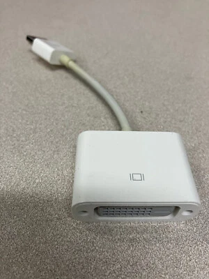 GENUINE OEM ORIGINAL Apple HDMI to DVI Adapter for MONITOR TV - White MJVU2AM/A - Image 1 of 3