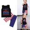 American Flag Toddler Baby Boy Kids Clothes Boys Outfits Sets Short Shirt Pants