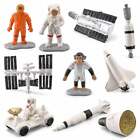 Mini Rocket Space Astronaut Simulation Model Figure Scene Ornament Kids Toy