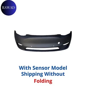 For Tesla Y Front Bumper Cover Panel for paint With Sensors Model 1493736-S0-A - Picture 1 of 1