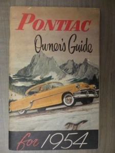1954 Pontiac Owner's Guide - Picture 1 of 10
