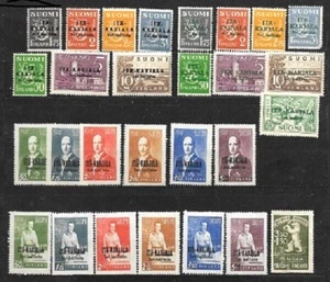 LOTE CARELIA 1941 a 1943 como nuevo NH y HR FVF - Imagen 1 de 2