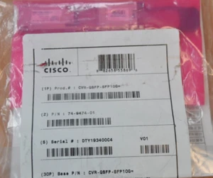 CISCO 74-9474-01 CVR-QSFP-SFP10G Adapter - Bild 1 von 1