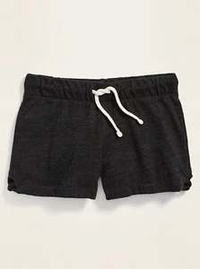 Old Navy Kid Girls Lattice-Hem Cheer Shorts Heather Dark Gray Size Small (6-7) - Picture 1 of 1