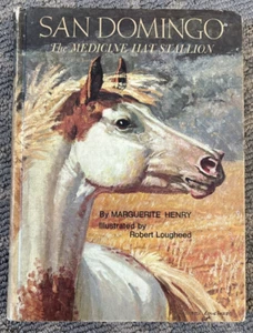 San Domingo The Medicine Hat Stallion by Marguerite Henry 1972 1st Printing - Picture 1 of 12