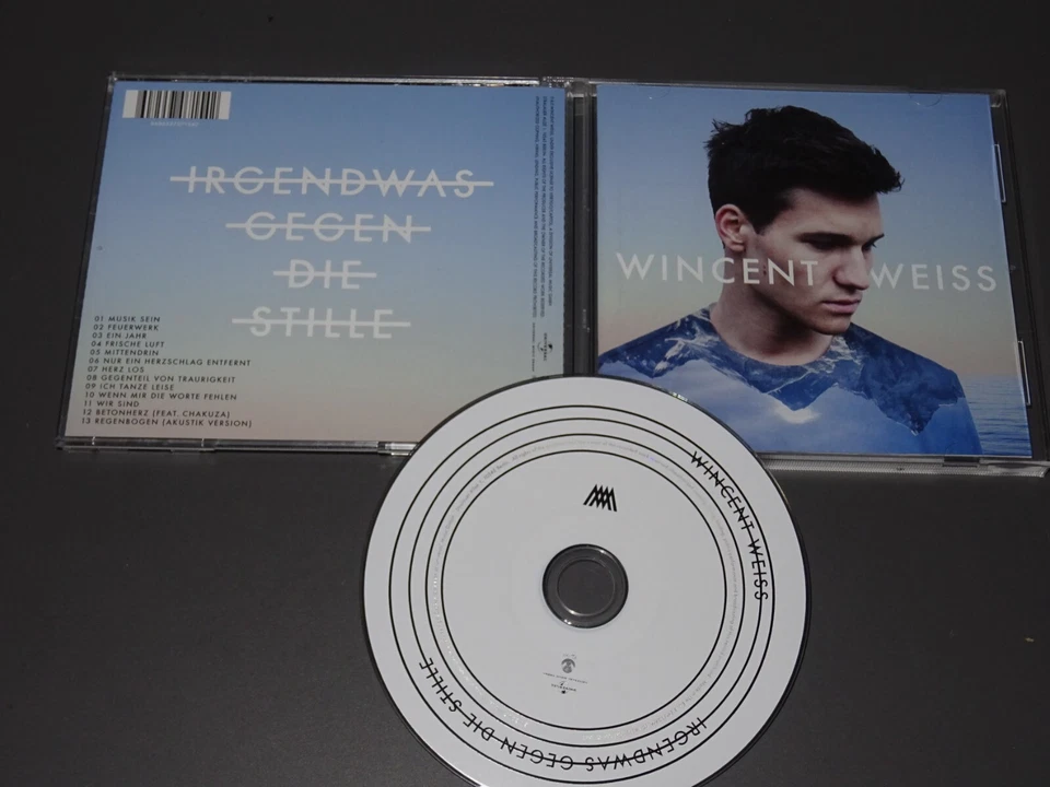WINCENT WEISS - IRGENDWAS GEGEN DIE STILLE / ALBUM-CD 2017 (MINT-) - Bild 1 von 1