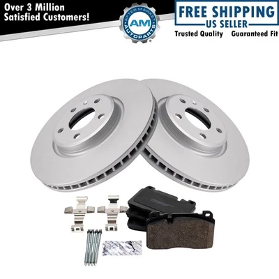 Kit de pastillas de freno y rotor de cerámica premium con recubrimiento G para Audi Q5 2013-2017 Foto 1 de 4