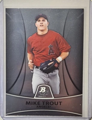 2010 Bowman Platinum Mike Trout #PP5 Prospects Los Angeles Angels 🔥 - Изображение 1 из 2