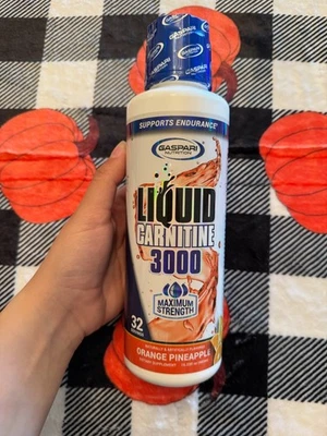 Gaspari Liquid Carnitine 3000 Orange Pineapple 32 Servings - Image 1 of 2