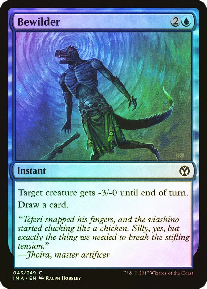 MTG FOIL Bewilder  - Iconic Masters #043 - Image 1 of 1
