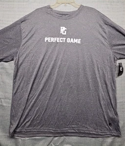 Perfect Game grau Performance Langarm Sportshirt Herren 3XL neu mit Etikett - Bild 1 von 8
