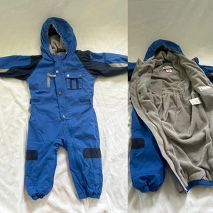 Columbia 2T Toddler Snowsuit Pants Insulated Full Zipper Snap Closure One Piece - Picture 1 of 17
