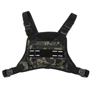 Tactical Outdoor Sport Brusttasche für Herren, Molle EDC Weste Chest Pack für Spor... - Bild 1 von 7