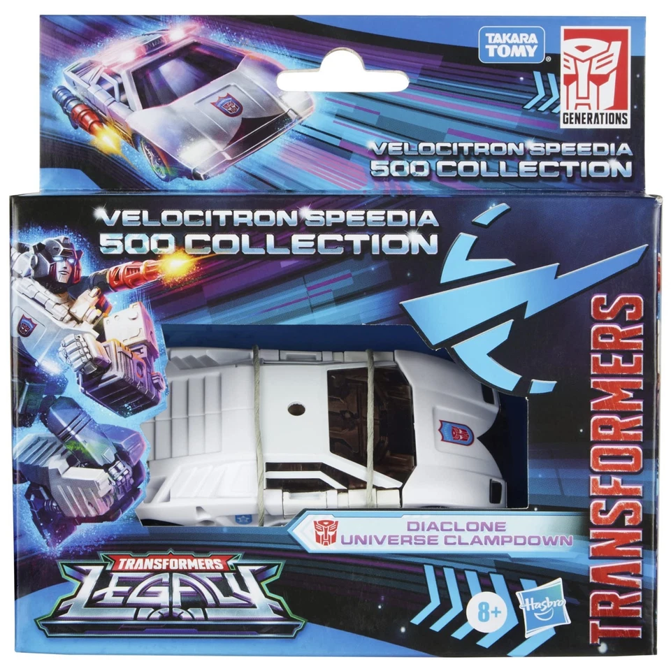 2022 Transformers Legacy Velocitron Speedia 500 - DIACLONE UNIVERSO CLAMPDOWN - Imagem 1 de 1