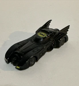 Vintage 1989 DC ERTL BATMOBILE Batman Car Diecast Black 3.5" 1:64 Scale - Picture 1 of 17