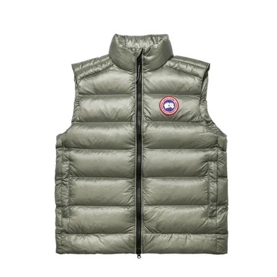 Chaqueta Chaleco Canada Goose Puffer Crofton 2229M Verde Salvia Para Hombre 2XL Foto 1 de 4