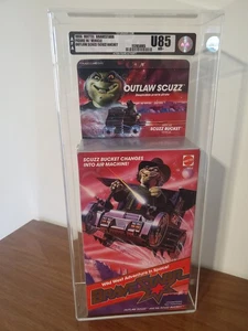 Bravestarr 1986 Mattel Outlaw Scuzz Bucket Modellino Tempesta di Sabbia AFA U85 QUASI NUOVO+ - Foto 1 di 9
