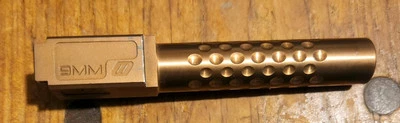 ZEV Technologies Glock 23 40-9 Conversion Optimized Bronze Dimpled Match Barrell - Image 1 of 4