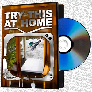 TRY THIS AT HOME  - Snowboard / Snowboarding DVD - SALE PRICE - Picture 1 of 1