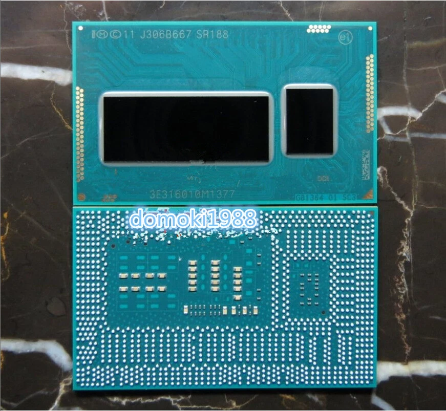 Intel I7-4558U SR188 BGA CPU 2.8-3.3G/4M (FCBGA1168)  CL8064701481303 - Image 1 of 4