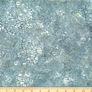 Hoffman Jelly Fish Batiks by McKenna Ryan, By Half Yard, MR49-79-Seafoam - Picture 1 of 1