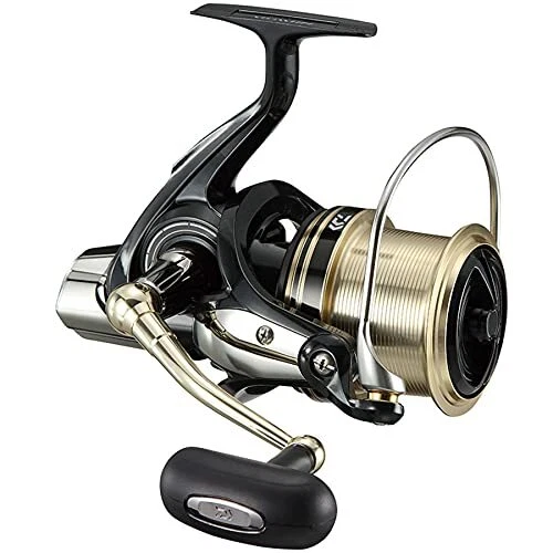 Carrete de fundición de surf Daiwa 17 WINDCAST 6000 ambas manos negro/dorado aluminio NUEVO Foto 1 de 1