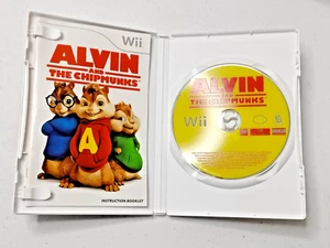 Alvin & the Chipmunks Nintendo Wii COMPLETE with Manual and Box & Tested - Picture 1 of 9