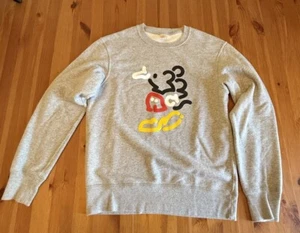 Disney Mickey UT UNIQLO Sweatshirt Pullover grau Gr. S Rundhals - Bild 1 von 3