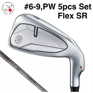 YAMAHA Golf Club 24 RMX VD/X Iron #6-9, PW 5pcs Set Tensei TR i Flex-SR Graphite - Picture 1 of 7