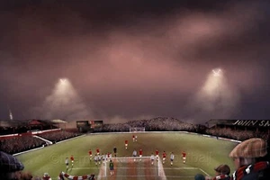 The Good Old Days - Oakwell, Barnsley 1980's - 20'' x 30'' box canvas print - Picture 1 of 1