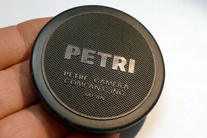 Petri Front 55mm Lens cap Slip on type  Genuine OEM for  Auto 55mm F2 - Picture 1 of 6