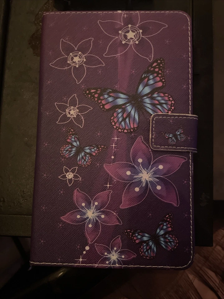 samsung galaxy tab a 8.4 2020 case Butterfly Purple Blue Cute - Изображение 1 из 1