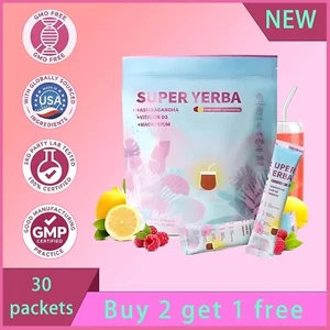 Super Yerba Mate tè istantaneo in polvere puro naturale, senza additivi, acquista 2 ricevi 1 gratis - Foto 1 di 13