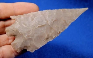 Montell Point Authentic Prehistoric Arrowhead Artifact Native American Indian - Picture 1 of 7