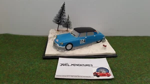 Très beau DIORAMA CITROËN DS RALLYE MONTE CARLO # 114 en relief massif en résine - Imagen 1 de 7