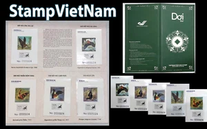 Deluxe Sheet Bats (Doi). 2023 Vietnam stamps MNH. - Picture 1 of 4