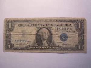 1957 UNITED STATES US ONE DOLLAR - Picture 1 of 2