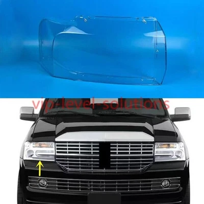 Cubierta transparente + sellador de lente de faro lateral derecho para Lincoln Navigator 2007-14 Foto 1 de 4