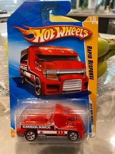 2010 Hot Wheels New Models Rapid Response 18/44 - Red - Picture 1 of 1