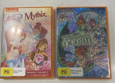 Winx Club Mythix Fairies DVD Season 6 Volume 3 R4 Peace In The Infinite Ocean - image 1 of 4