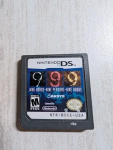 999: Nine Hours, Nine Persons, Nine Doors Nintendo DS AUTHENTIC - Picture 1 of 2