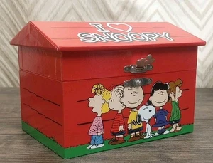 Peanuts Snoopy Schmuckkästchen mit Spieluhr, neu - Bild 1 von 9