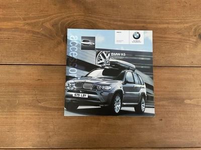 BMW X5 Accessories Brochure Sales Uk 2006/2007 - Image 1 of 4